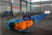 三峽港口用刮板輸送機(jī)順利完成試機(jī)|嵩陽(yáng)煤機(jī)