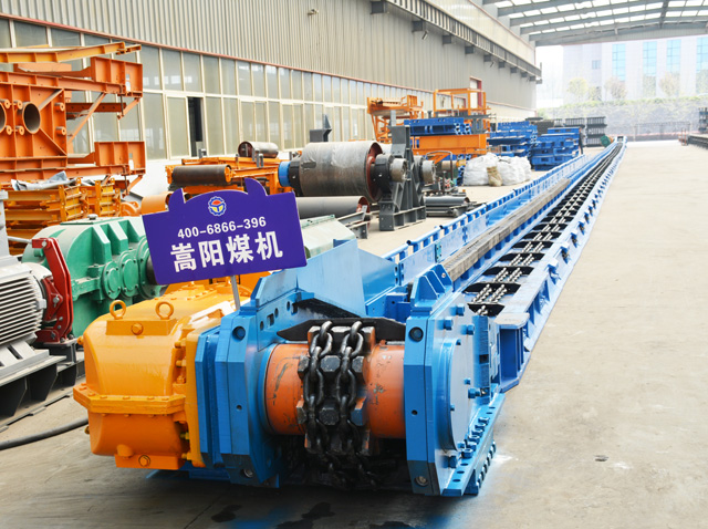 陜西榆林煤礦SGZ630/220刮板輸送機(jī)廠家|嵩陽煤機(jī)