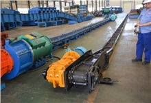 云南煤礦SGB420/30刮板輸送機(jī)完成試車(chē)等待發(fā)貨